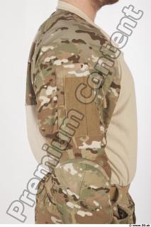 Soldier in American Army Military Uniform 0036